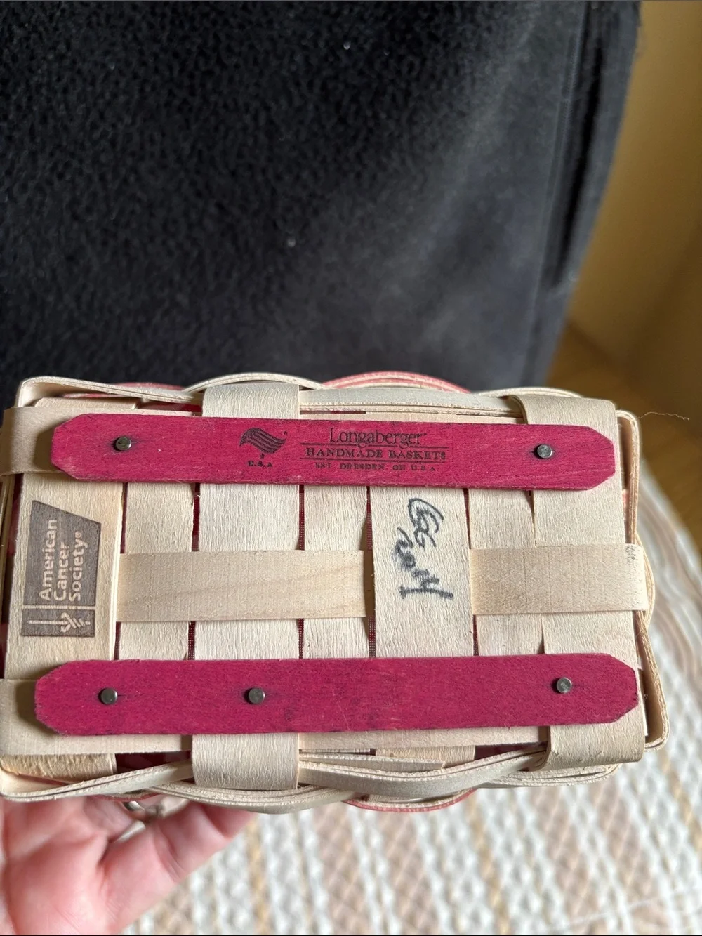 2014 Longaberger Horizon of Hope Basket Set